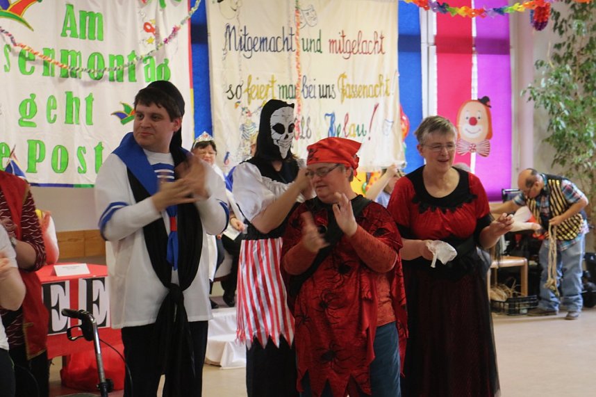 Rosenmontag bei der Nordth&uuml;ringer Lebenshilfe