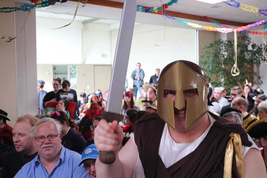 Rosenmontag bei der Nordth&uuml;ringer Lebenshilfe