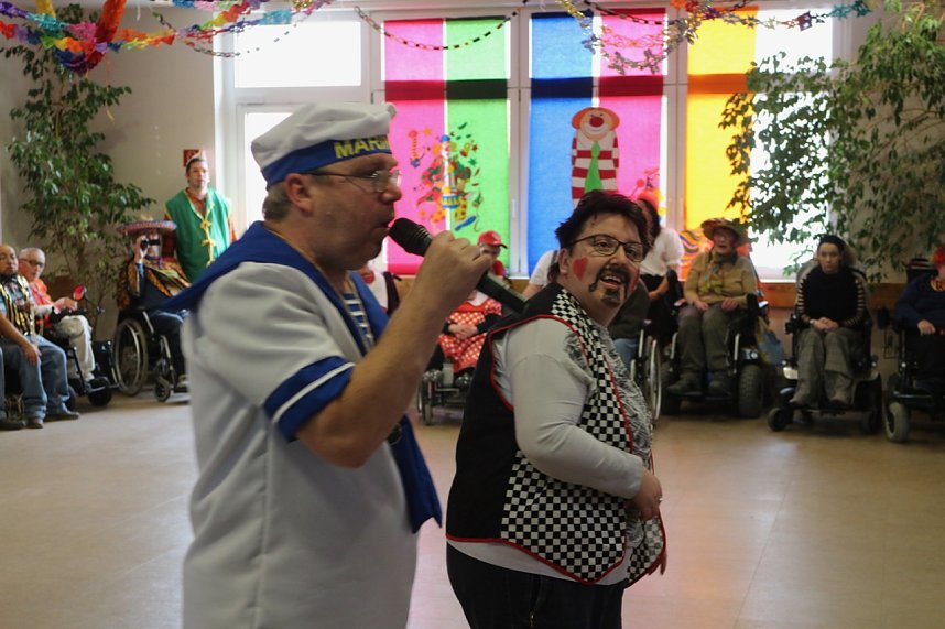 Rosenmontag bei der Nordth&uuml;ringer Lebenshilfe