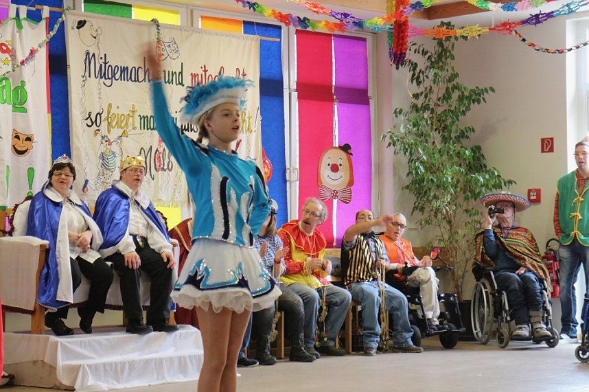 Rosenmontag bei der Nordth&uuml;ringer Lebenshilfe