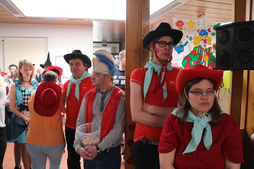 Rosenmontag bei der Nordth&uuml;ringer Lebenshilfe