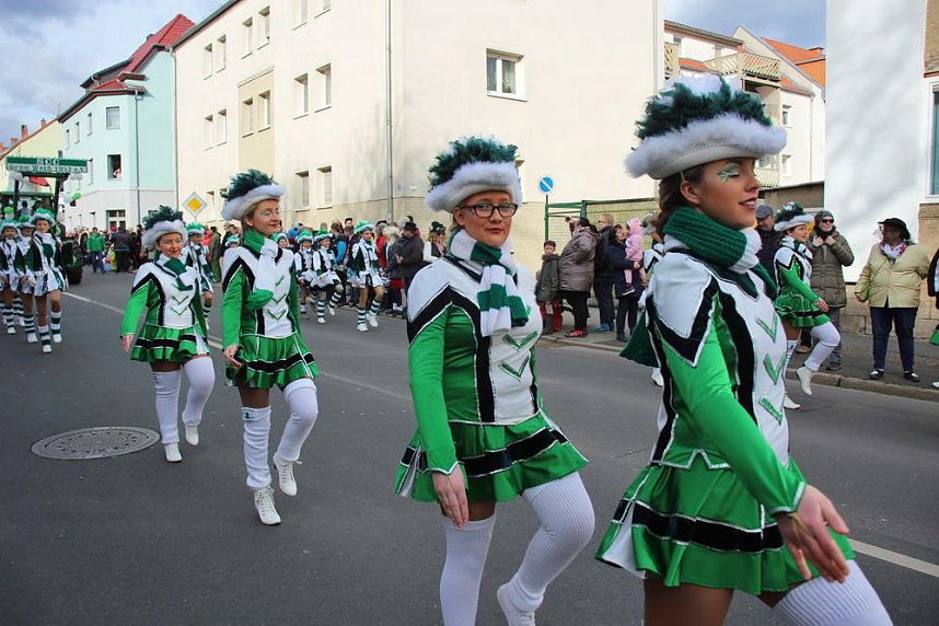 Der Rosenmontagsumzug in Sondershausen (1)