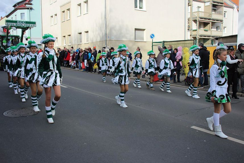 Der Rosenmontagsumzug in Sondershausen (1)