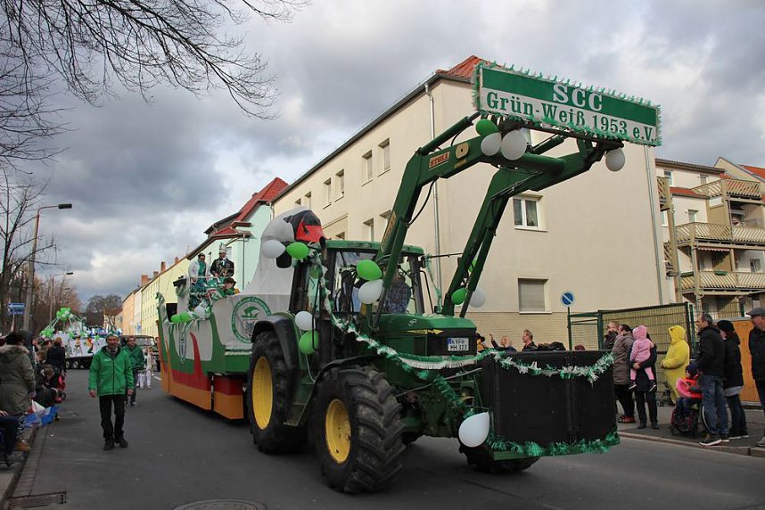 Der Rosenmontagsumzug in Sondershausen (1)