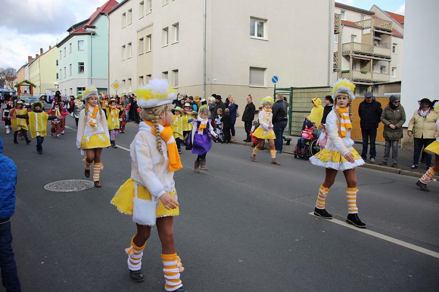 Der Rosenmontagsumzug in Sondershausen (1)