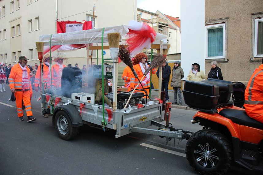 Der Rosenmontagsumzug in Sondershausen (1)