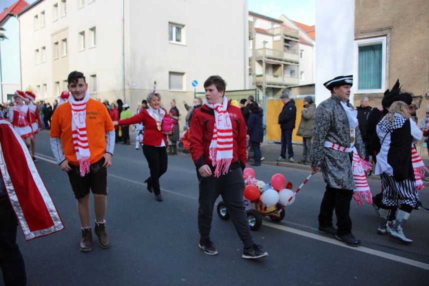 Der Rosenmontagsumzug in Sondershausen (1)