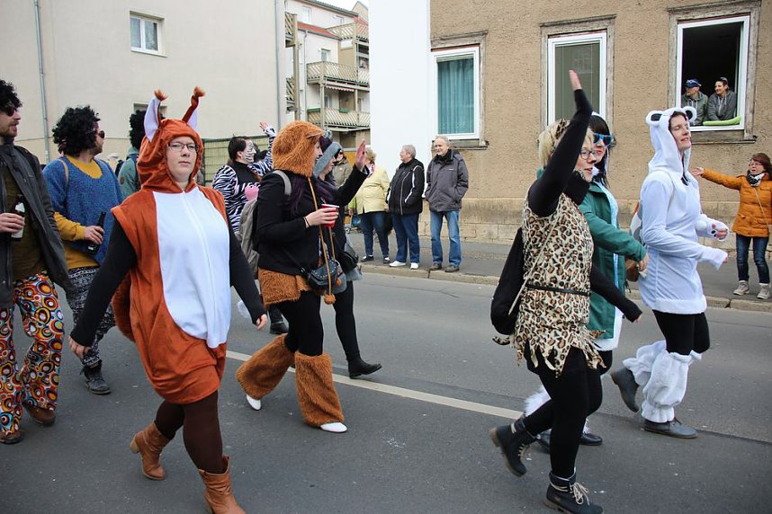 Der Rosenmontagsumzug in Sondershausen (2)