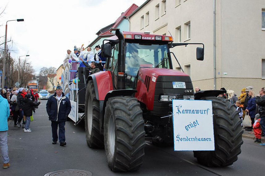 Der Rosenmontagsumzug in Sondershausen (2)