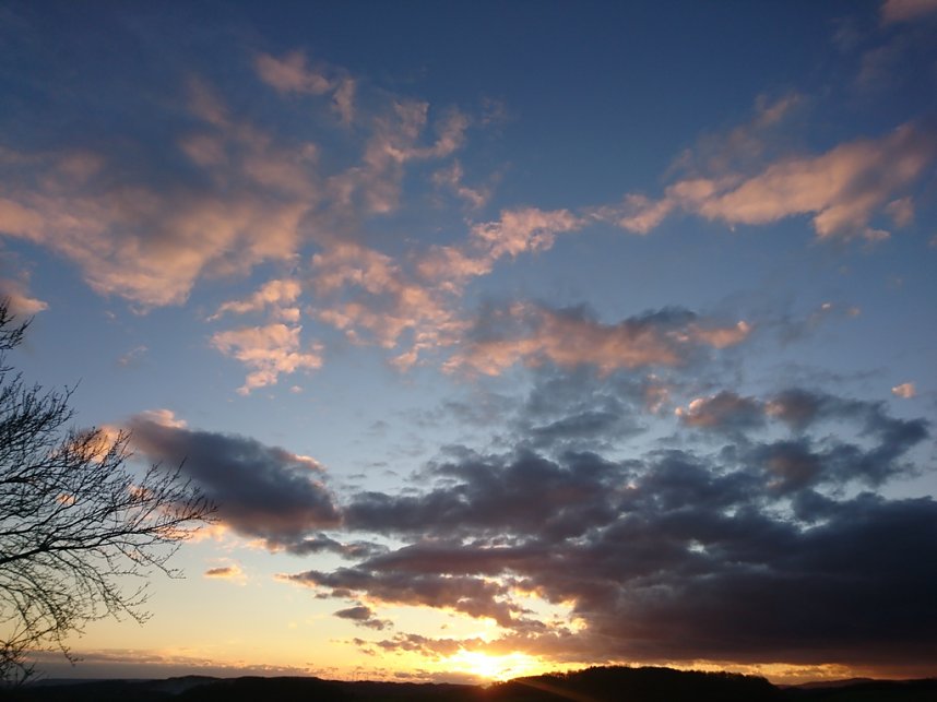 Abendstimmung &uuml;ber Neustadt-Osterode
