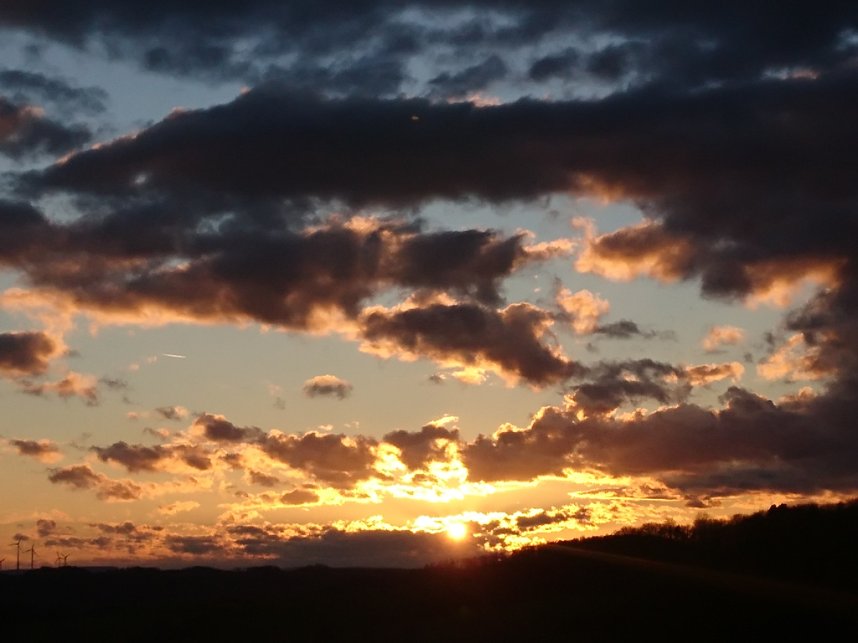 Abendstimmung &uuml;ber Neustadt-Osterode