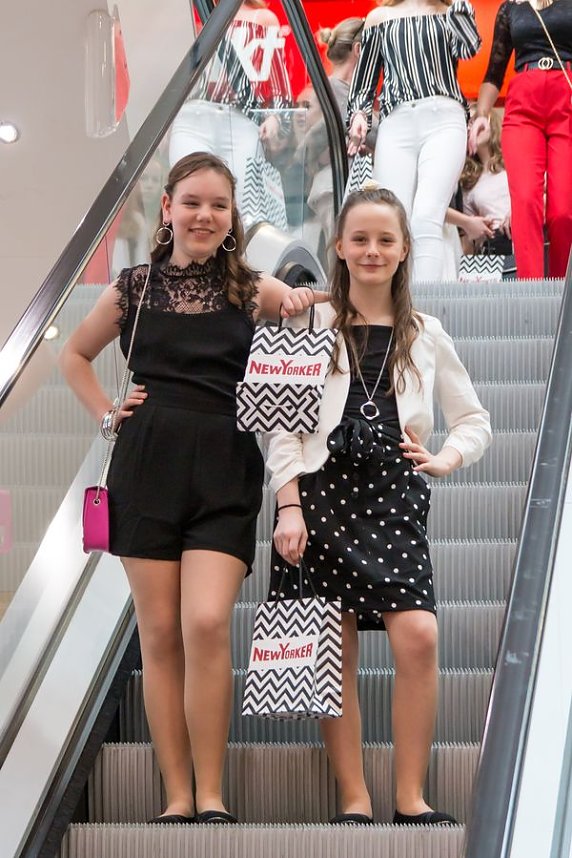 Jugendweihe-Look im der Marktpassage