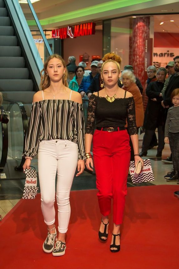 Jugendweihe-Look im der Marktpassage