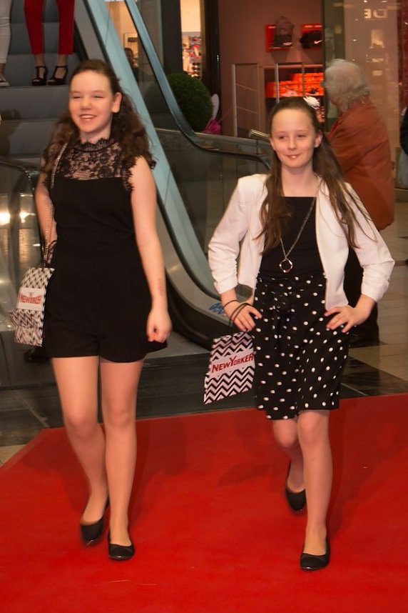 Jugendweihe-Look im der Marktpassage