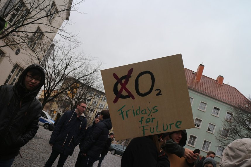 Fridays for Future Demonstration in Nordhausen
