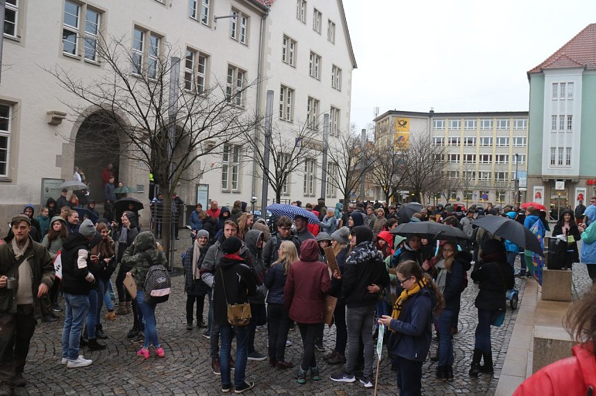 Fridays for Future Demonstration in Nordhausen