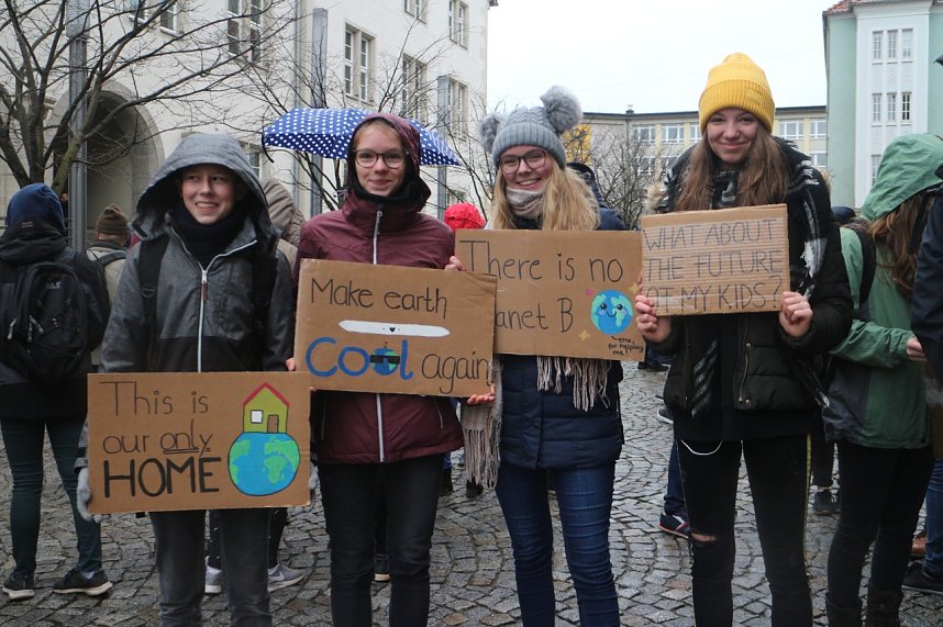 Fridays for Future Demonstration in Nordhausen