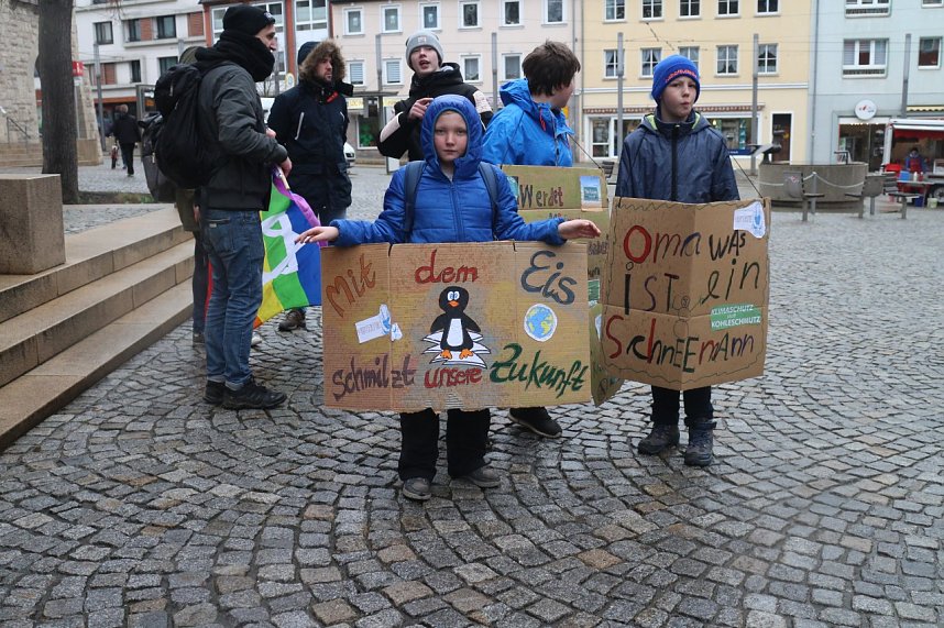 Fridays for Future Demonstration in Nordhausen