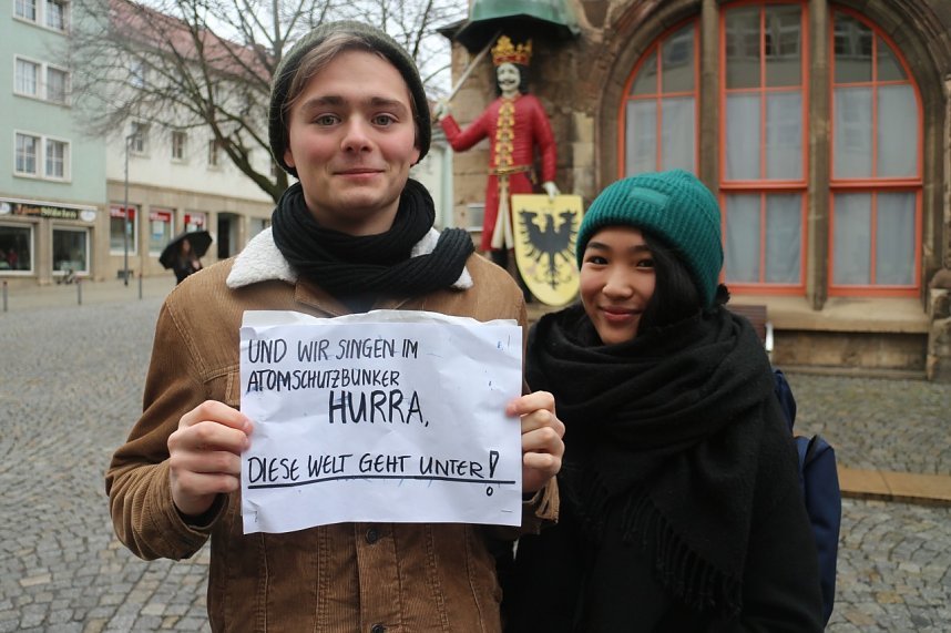 Fridays for Future Demonstration in Nordhausen
