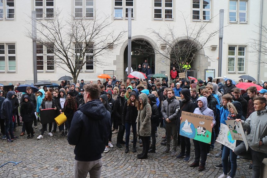 Fridays for Future Demonstration in Nordhausen