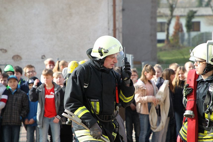 Ernstfall in der Regelschule Hainleite ge&uuml;bt