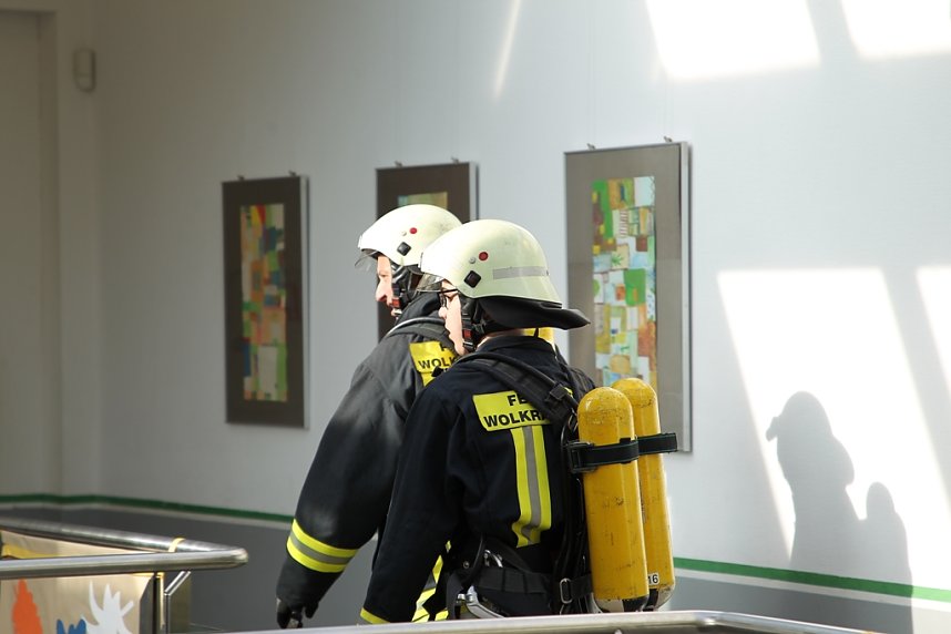 Ernstfall in der Regelschule Hainleite ge&uuml;bt