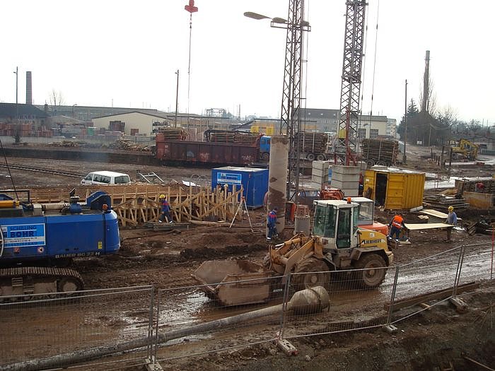 Geschichte einer Baustelle