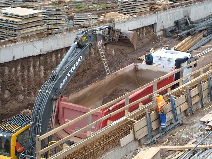 Geschichte einer Baustelle