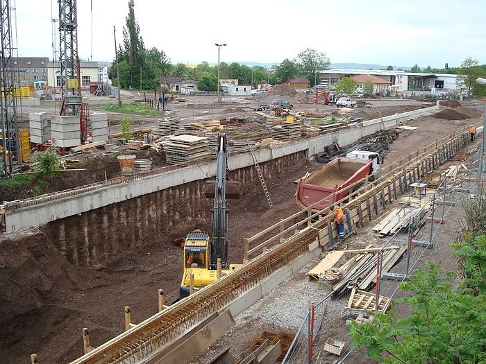 Geschichte einer Baustelle
