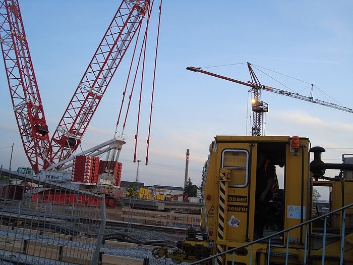 Geschichte einer Baustelle