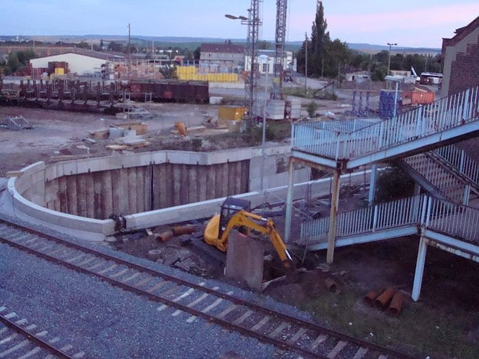 Geschichte einer Baustelle