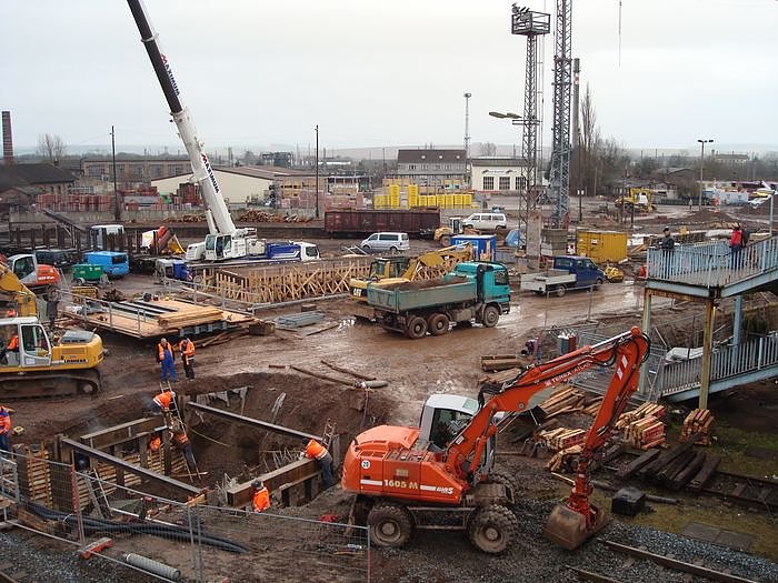 Geschichte einer Baustelle