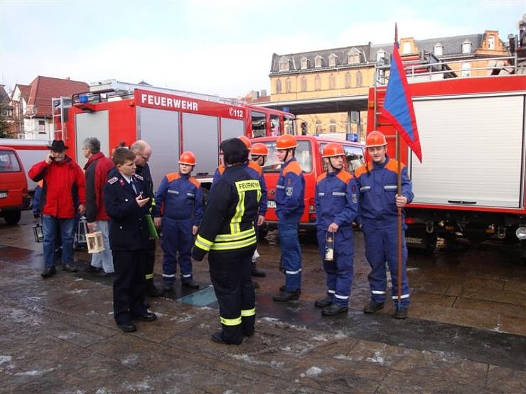 Ankunft in Nordhausen