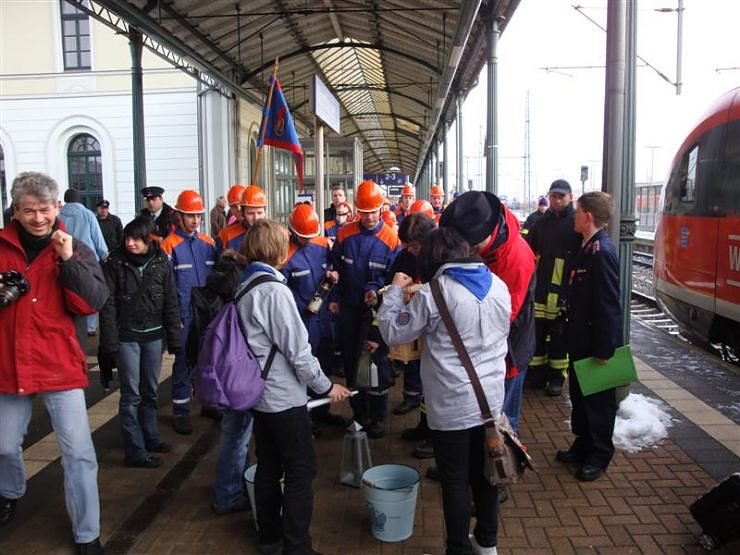 Ankunft in Nordhausen