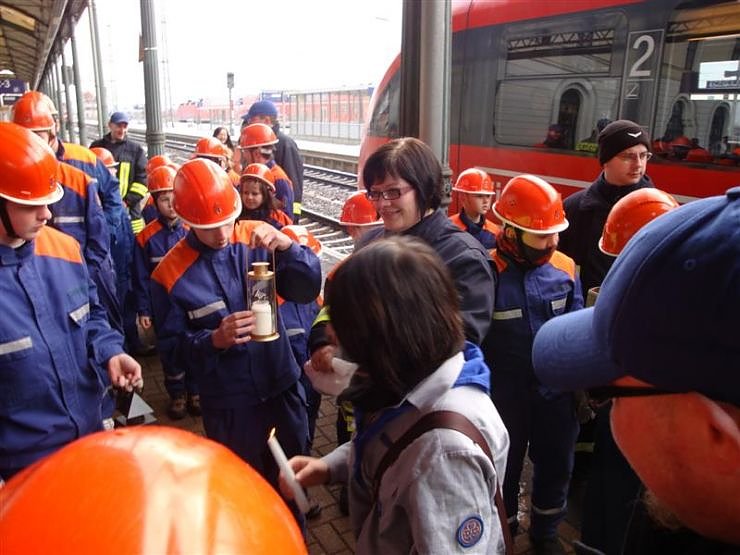 Ankunft in Nordhausen