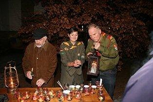 Das Licht vor dem Rathaus