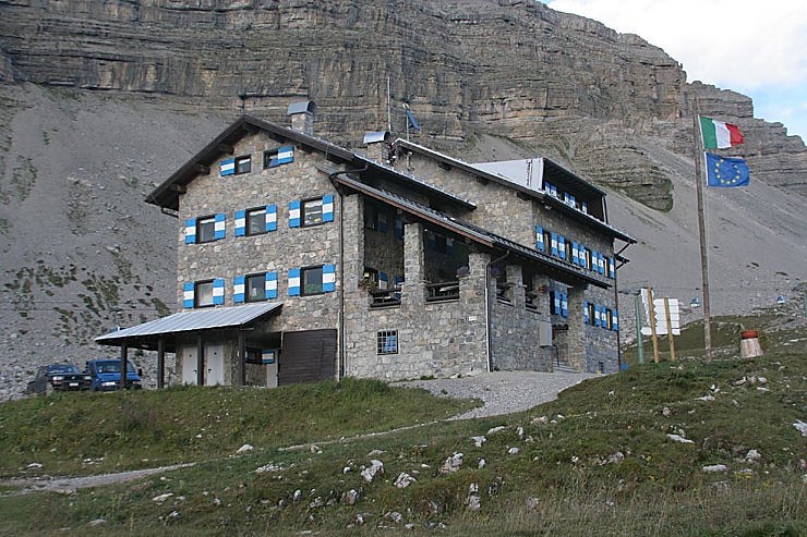 Das Refugio Graffer.