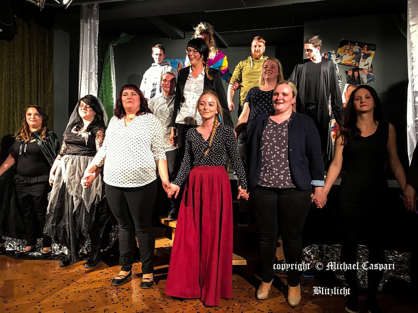 Die Probe auf der Studiob&uuml;hne