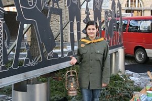 Das Licht wird am Rathaus verteilt