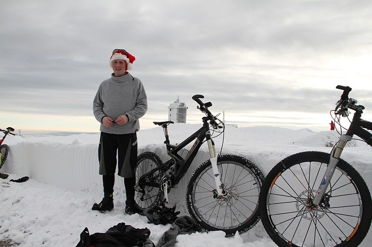 Heiligabend noch kurz auf den Brocken