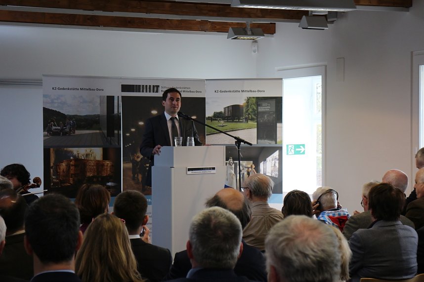 Gedenken zum 74. Jahr der Befreiung des KZ Mittelbau-Dora