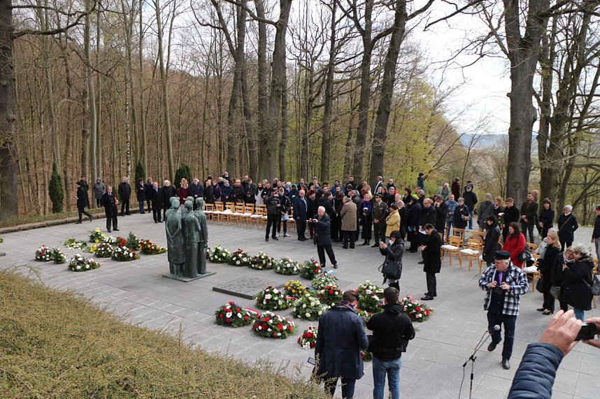 Gedenken zum 74. Jahr der Befreiung des KZ Mittelbau-Dora