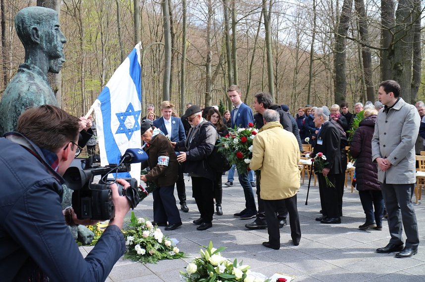 Gedenken zum 74. Jahr der Befreiung des KZ Mittelbau-Dora