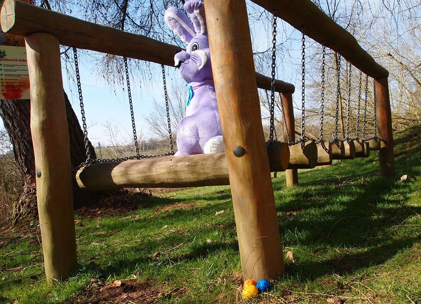 Ostereiersuche im Ilfelder Ahornpark