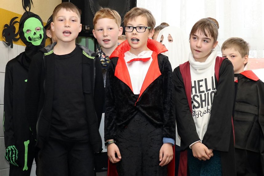 Gruseliger Lesewettbewerb an der Grundschule G&ouml;rsbach