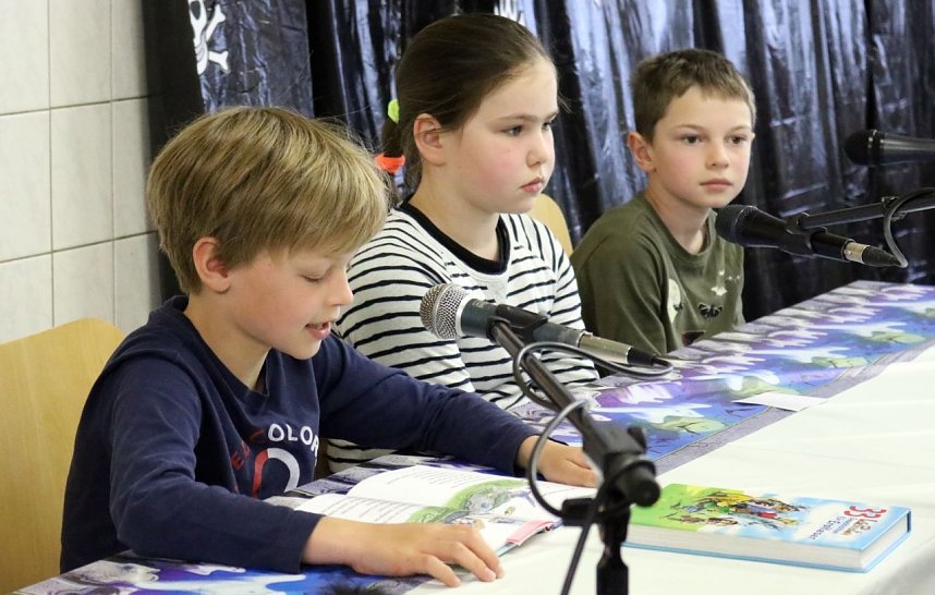 Gruseliger Lesewettbewerb an der Grundschule G&ouml;rsbach