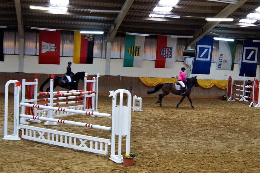 3. Hallenmeisterschaft Springreiten
