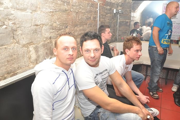 House Weihnachtsparty im Grease