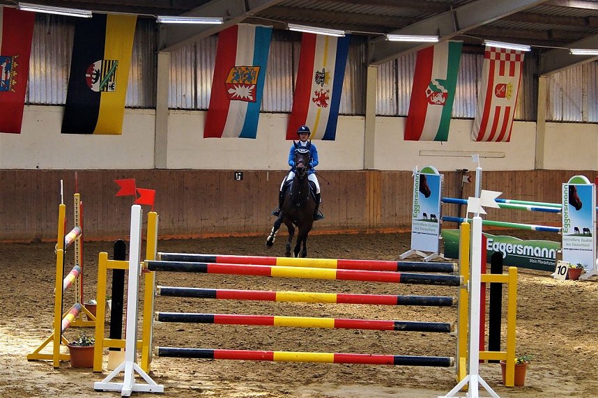 3. Hallenmeisterschaft Springreiten