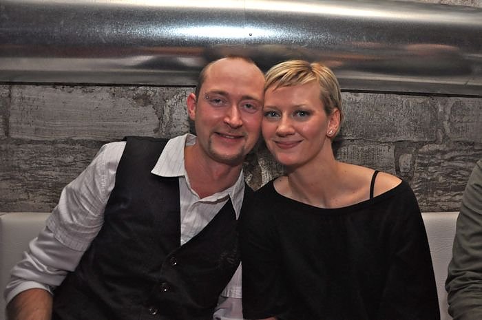 House Weihnachtsparty im Grease